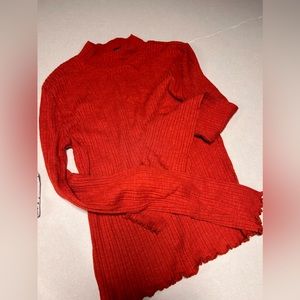 Burnt Orange Turtle neck